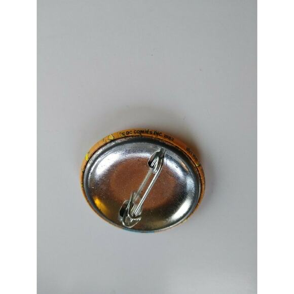 Batman & Robin Pinback Button Badge 1982 Original Licensed Official DC Comics - Picture 5 of 7